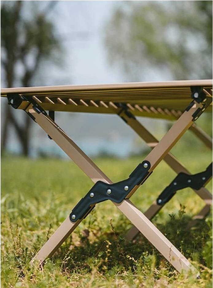 Naturehike Simple Star T01 طاولة قابلة للطي على شكل لفة البيض 89x60x44.5 - كاكي