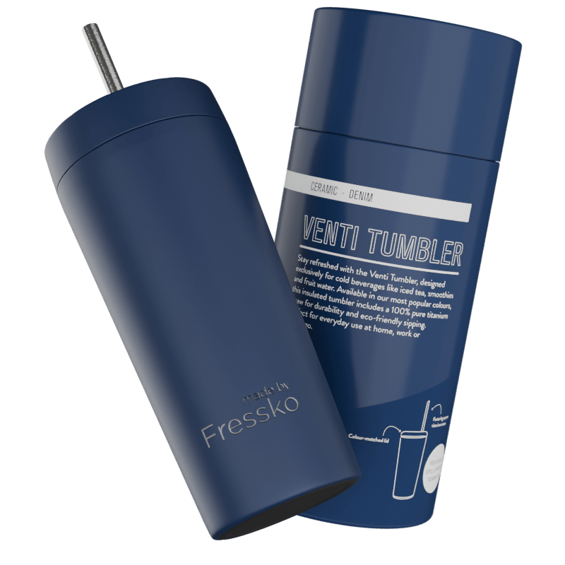 Fressko Venti Tumbler 600ml / 20oz - سيراميك - دنيم