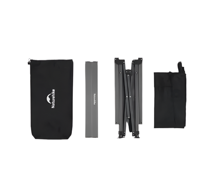منضدة قابلة للطي Naturehike Simple Star H01 بمقاس 120x70x73 - أسود
