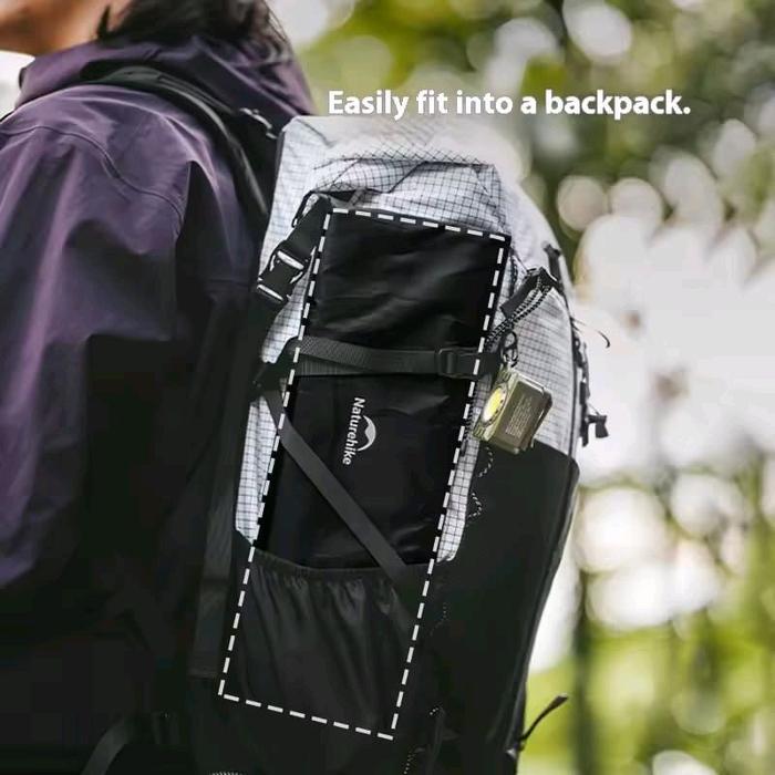 Naturehike Yamani X01 طاولة قابلة للطي محمولة 31×21×10.3 - فضي