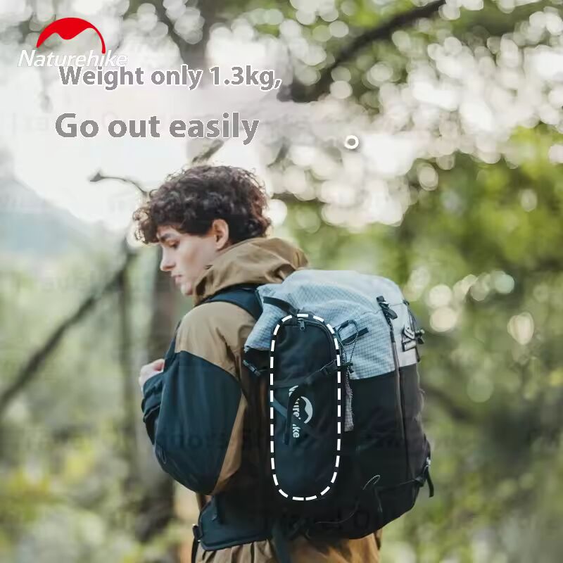 كرسي Naturehike شانغيان YL01 خفيف الوزن - أسود