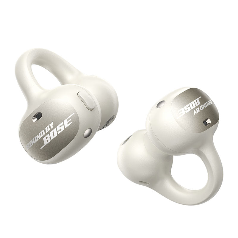 سماعات أذن Baseus by Bose Inspire XC1 اللاسلكية المفتوحة من الأذن - أبيض نجمي