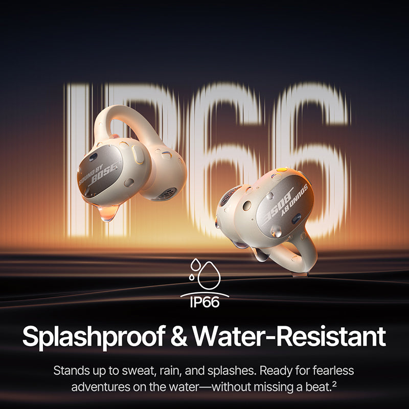 سماعات أذن Baseus by Bose Inspire XC1 اللاسلكية المفتوحة من الأذن - أبيض نجمي
