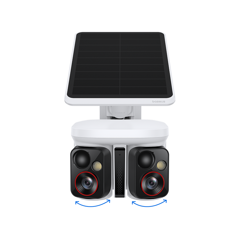 Baseus Security X1 Pro كاميرا خارجية مزدوجة 3K - أبيض
