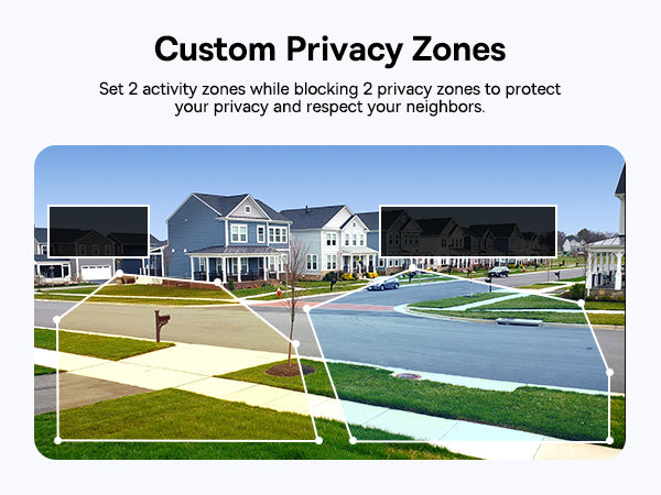 Baseus Security X1 Pro كاميرا خارجية مزدوجة 3K - أبيض