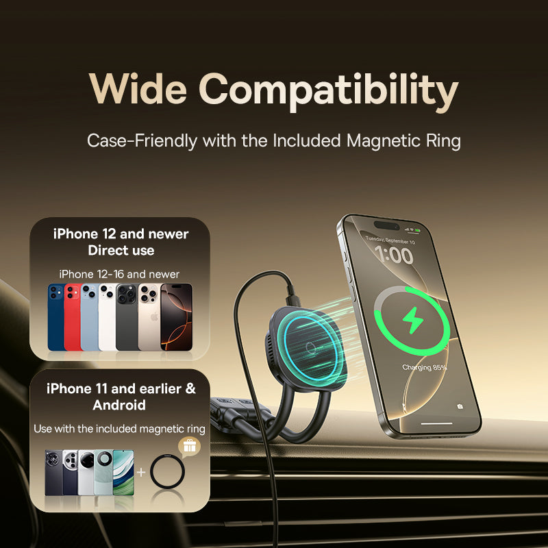 حامل السيارة اللاسلكي المغناطيسي Baseus PrimeTrip C03sPro