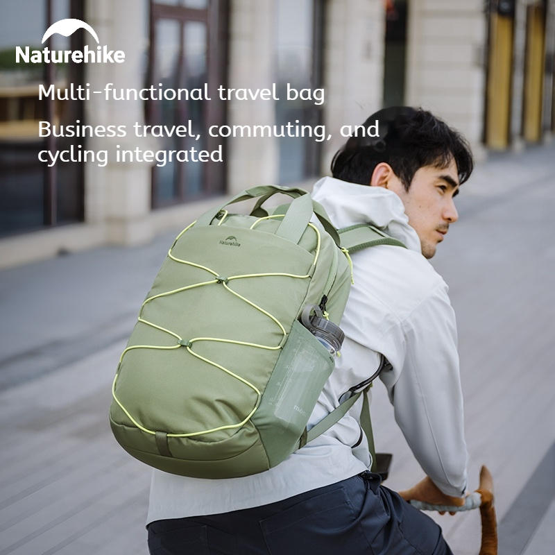 Naturehike Oxygen Glam - حقيبة ظهر للسفر والتنقل لمسافات قصيرة 20 لتر - أسود فلكي