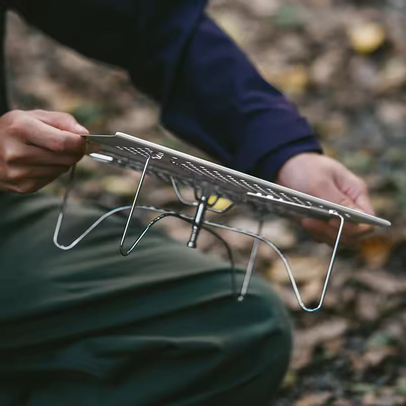 Naturehike Yamani X01 طاولة قابلة للطي محمولة 31×21×10.3 - فضي