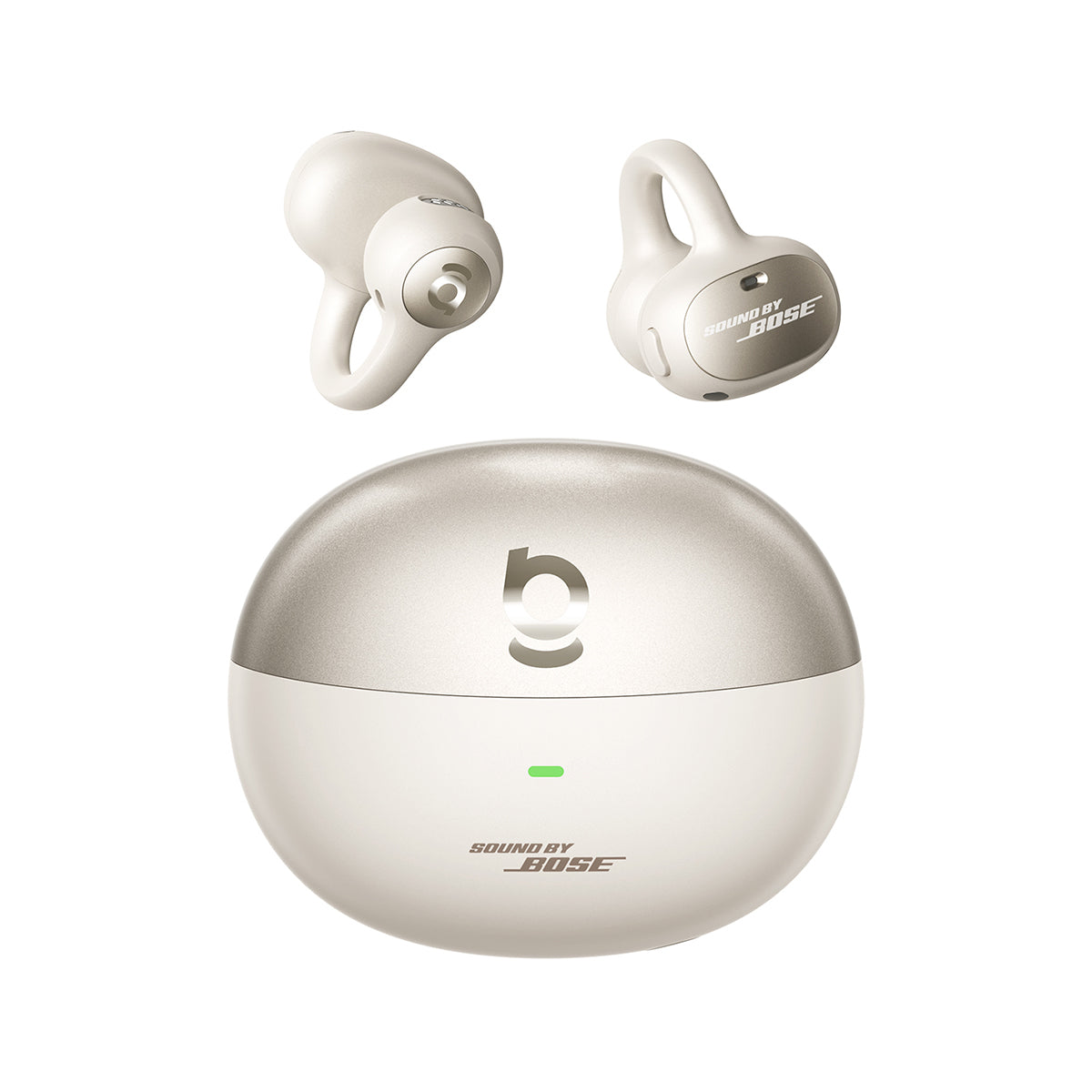 سماعات أذن Baseus by Bose Inspire XC1 اللاسلكية المفتوحة من الأذن - أبيض نجمي